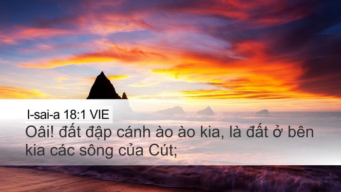 I-sai-a 18:1 VIE Bible Verse Image