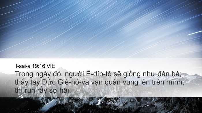 I-sai-a 19:16 VIE Bible Verse Image