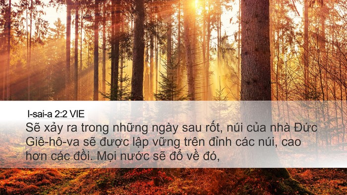 I-sai-a 2:2 VIE Bible Verse Image