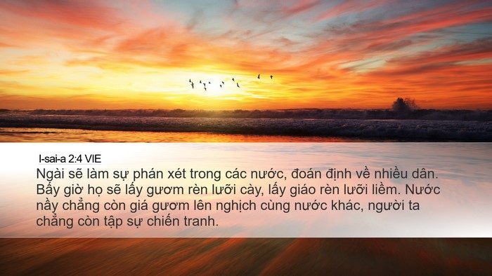 I-sai-a 2:4 VIE Bible Verse Image
