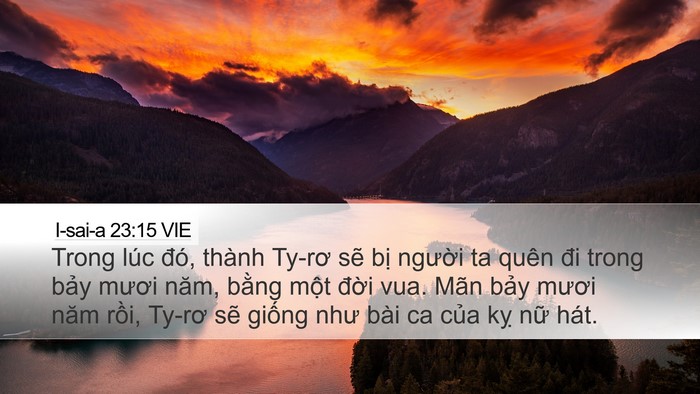 I-sai-a 23:15 VIE Bible Verse Image