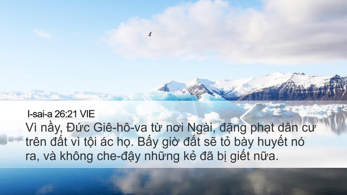 I-sai-a 26:21 VIE Bible Verse Image