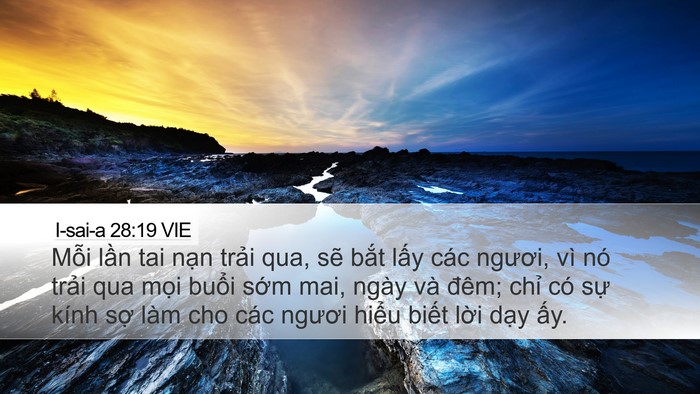 I-sai-a 28:19 VIE Bible Verse Image