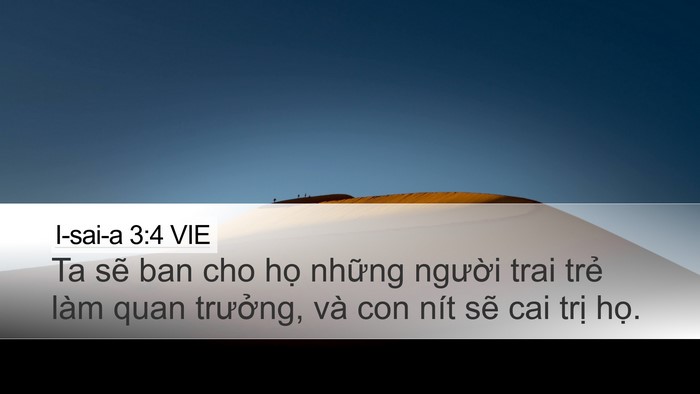 I-sai-a 3:4 VIE Bible Verse Image