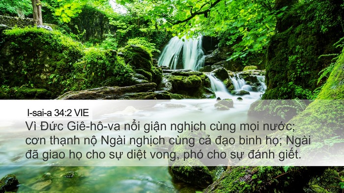 I-sai-a 34:2 VIE Bible Verse Image