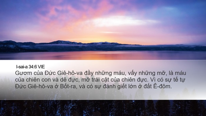 I-sai-a 34:6 VIE Bible Verse Image