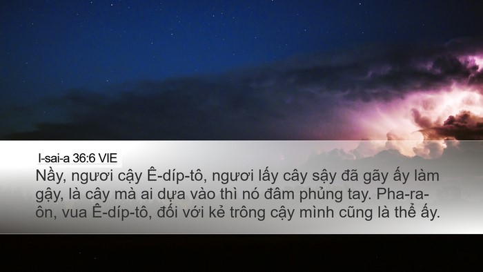 I-sai-a 36:6 VIE Bible Verse Image