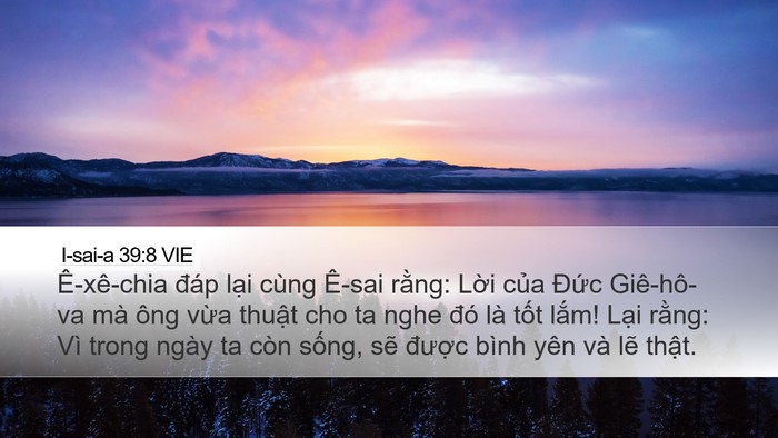 I-sai-a 39:8 VIE Bible Verse Image