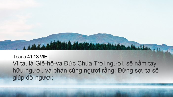 I-sai-a 41:13 VIE Bible Verse Image
