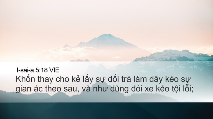 I-sai-a 5:18 VIE Bible Verse Image