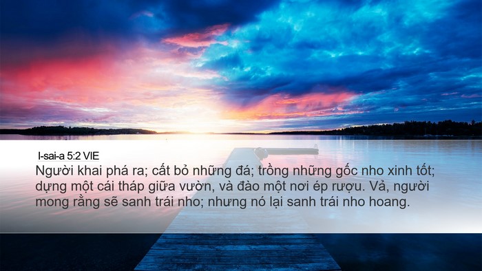I-sai-a 5:2 VIE Bible Verse Image