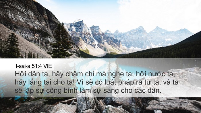 I-sai-a 51:4 VIE Bible Verse Image