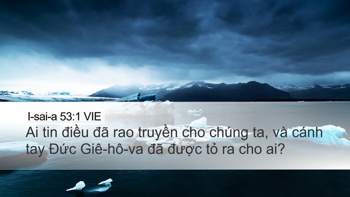 I-sai-a 53:1 VIE Bible Verse Image
