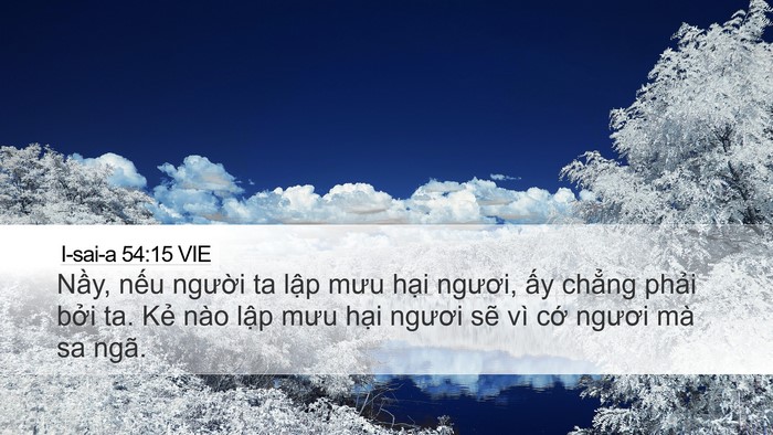 I-sai-a 54:15 VIE Bible Verse Image