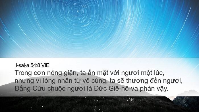 I-sai-a 54:8 VIE Bible Verse Image