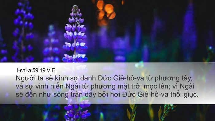 I-sai-a 59:19 VIE Bible Verse Image