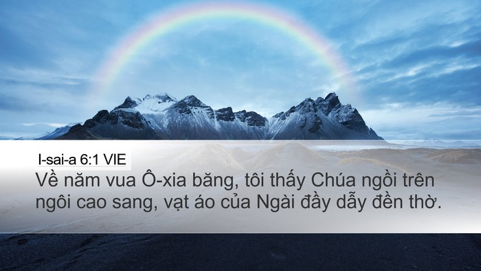 I-sai-a 6:1 VIE Bible Verse Image