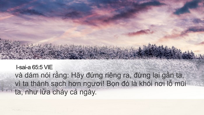 I-sai-a 65:5 VIE Bible Verse Image