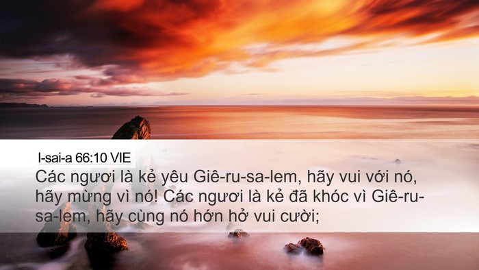 I-sai-a 66:10 VIE Bible Verse Image