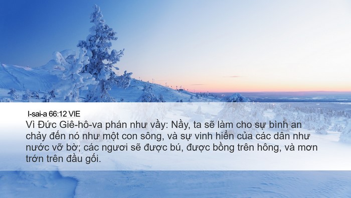 I-sai-a 66:12 VIE Bible Verse Image