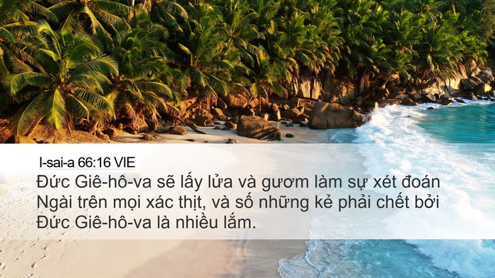I-sai-a 66:16 VIE Bible Verse Image