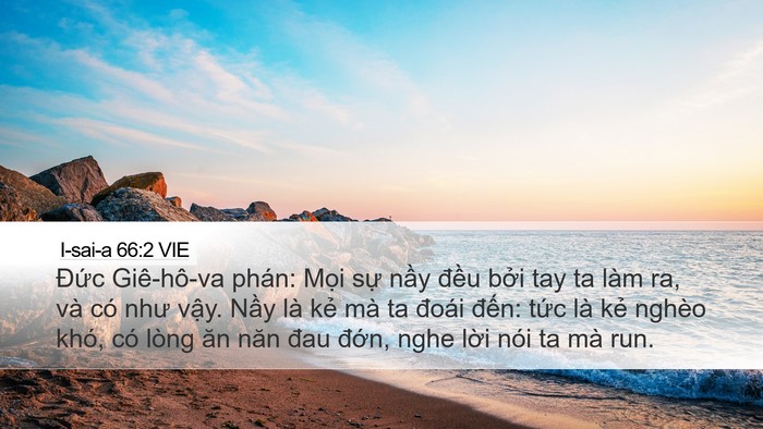 I-sai-a 66:2 VIE Bible Verse Image