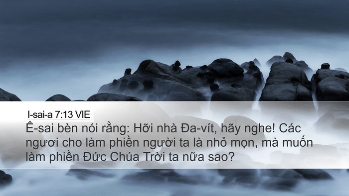 I-sai-a 7:13 VIE Bible Verse Image