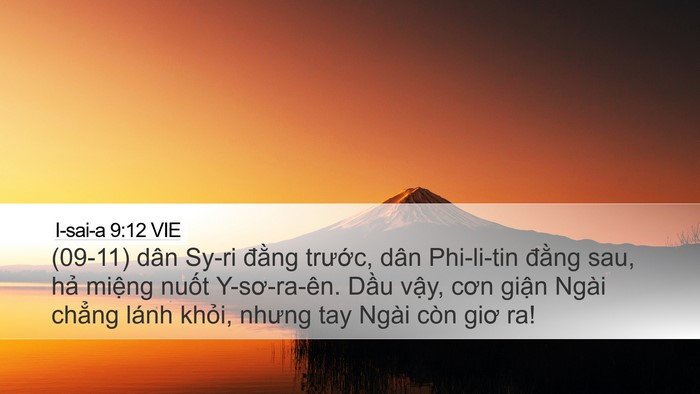 I-sai-a 9:12 VIE Bible Verse Image