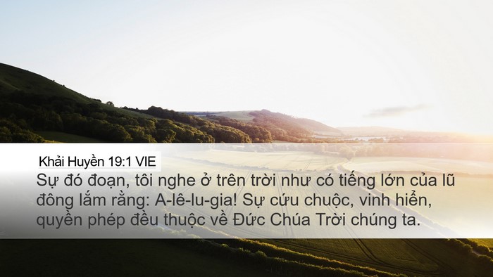 Khải Huyền 19:1 VIE Bible Verse Image