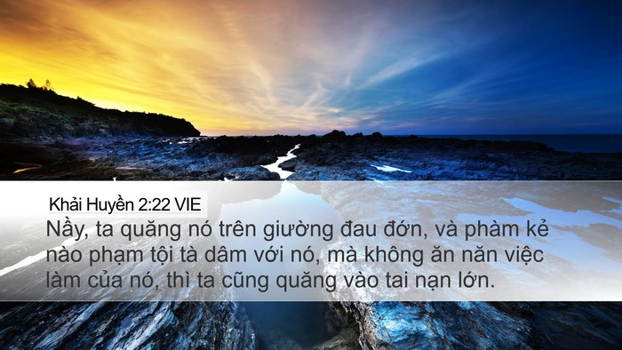 Khải Huyền 2:22 VIE Bible Verse Image