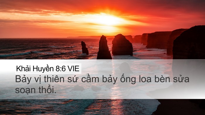 Khải Huyền 8:6 VIE Bible Verse Image