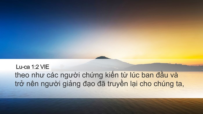 Lu-ca 1:2 VIE Bible Verse Image