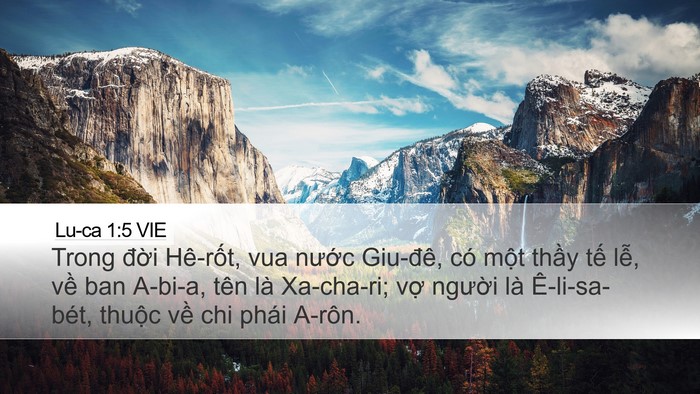 Lu-ca 1:5 VIE Bible Verse Image