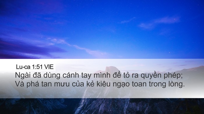 Lu-ca 1:51 VIE Bible Verse Image