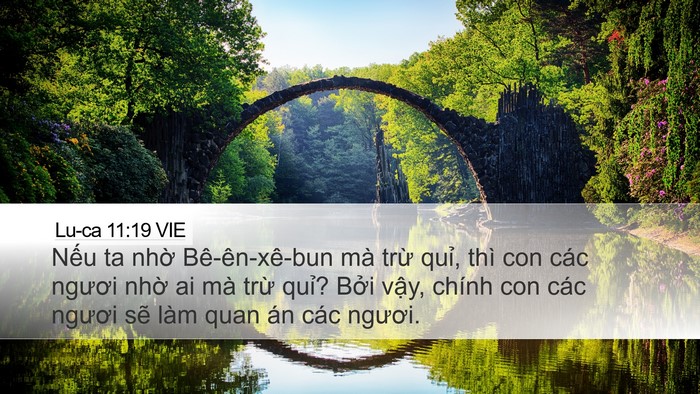 Lu-ca 11:19 VIE Bible Verse Image