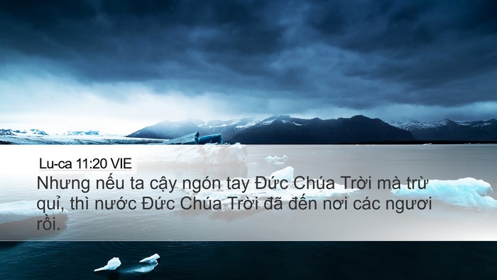 Lu-ca 11:20 VIE Bible Verse Image