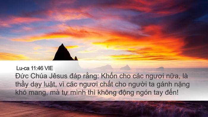 Lu-ca 11:46 VIE Bible Verse Image