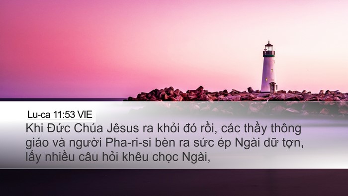 Lu-ca 11:53 VIE Bible Verse Image