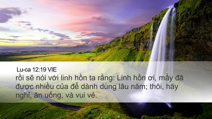 Lu-ca 12:19 VIE Bible Verse Image