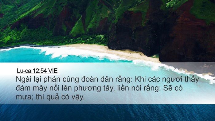 Lu-ca 12:54 VIE Bible Verse Image