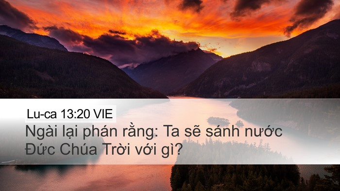 Lu-ca 13:20 VIE Bible Verse Image