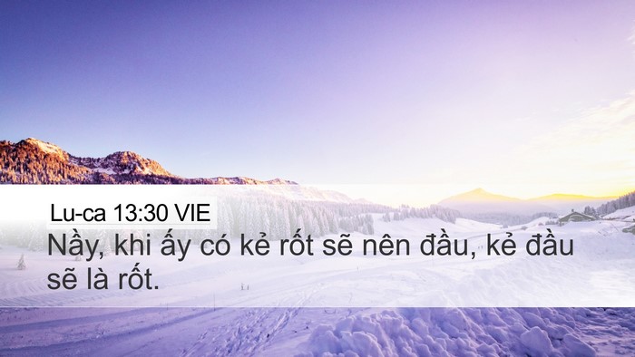 Lu-ca 13:30 VIE Bible Verse Image