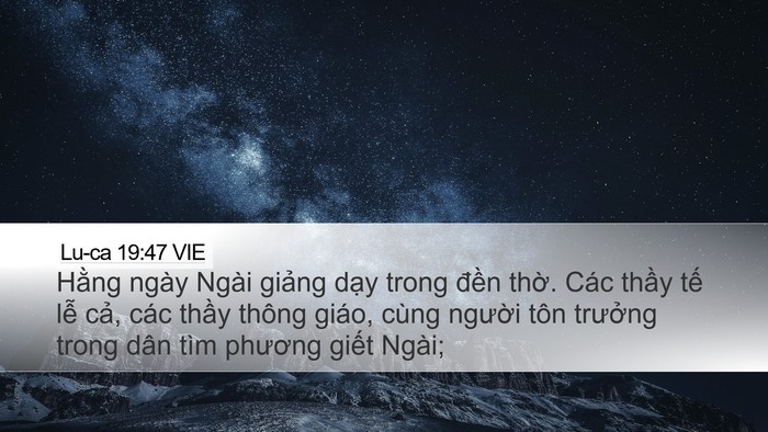 Lu-ca 19:47 VIE Bible Verse Image