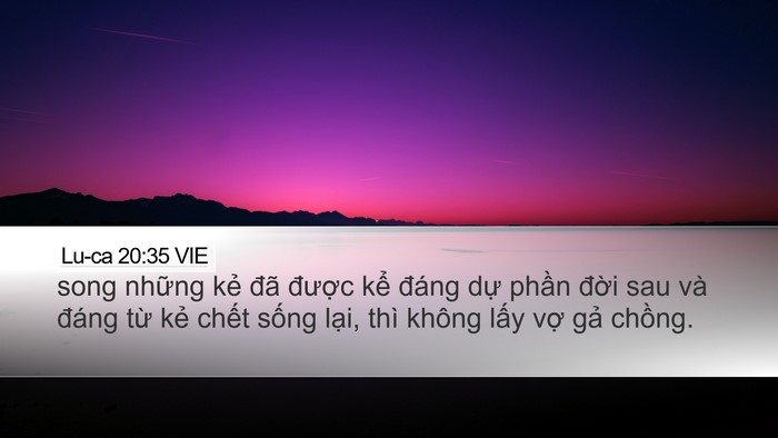 Lu-ca 20:35 VIE Bible Verse Image
