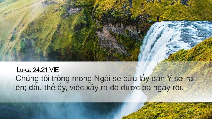 Lu-ca 24:21 VIE Bible Verse Image