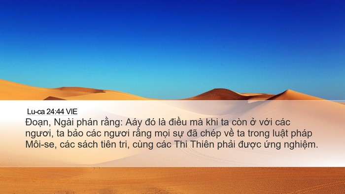 Lu-ca 24:44 VIE Bible Verse Image