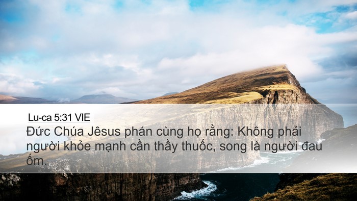 Lu-ca 5:31 VIE Bible Verse Image