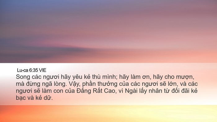 Lu-ca 6:35 VIE Bible Verse Image