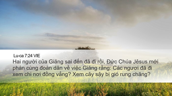 Lu-ca 7:24 VIE Bible Verse Image