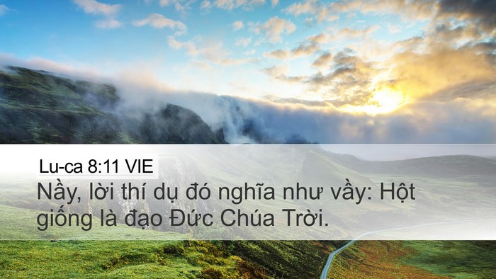 Lu-ca 8:11 VIE Bible Verse Image